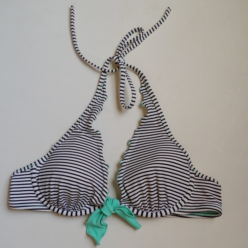 Victoria's Secret Striped Bikini Top